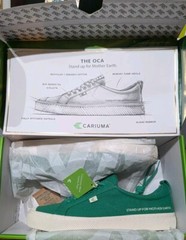 NEW In Box Carium Men’s OCA Low Canvas Sneaker – Green Earth Day Size 10.5