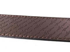 New True Religion Mens Reversible Belt TR303396 Black/Brown w/ Nickle Buck