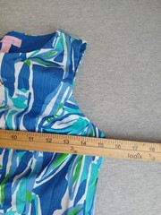 Lilly Pulitzer Dress 2 Penelope Shift Cottage Resort Beach Cruise Gold Zip