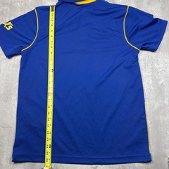 Mens Sri Lanka Cricket Team 2015 ICC World Cup Jersey Polo Shirt Blue Sz L