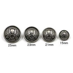 14 Pieces Gold Buttons Set 23Mm 18Mm for Blazers, Suits
