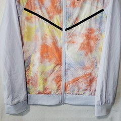 Nike Rain Jacket Youth’s XL Full Zip Rainbreaker Hoodie Coat Running Multicolor