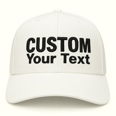 Custom Embroidered Baseball Cap Personalized Text Dad Hat with Your Own Message