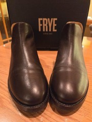 Frye Melissa Shootie 2 – Half Boot in Dark Brown – 8.5M