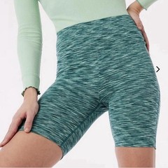 Outdoor Voices Bundle of 2 Freeform Flow 7″ Bike Shorts in Green & Purple XS