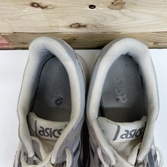 Asics Lyte Classic Athletic Sneakers Men’s Size 12 Glacier Gray Peacoat