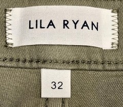 Lila Ryan Dorianna Cropped Skinny Jeans Light Green Woman’s 14 New