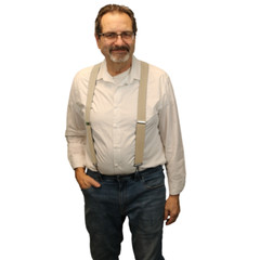 Men’s Suspenders – Various Colors, Y Belt Loop Trigger Snap, USA Made