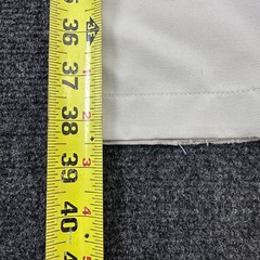 Mens Khaki Chino Pants Stone Beige Cotton Twill Straight Leg 38×29 WPL 386