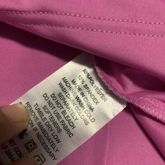 NEW FootJoy Solid Lisle Self Collar Polo Men Large Large Pink Short Sleeve NWT
