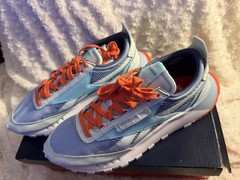 Reebok Classic Leather CL Legacy Low Top Running Sneaker Chalk Blue FZ0812