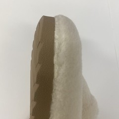 Alo Sherpa Recovery Mode Slipper Shoe M 5/W 6.5 Cream