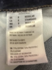 American Eagle Womens Next Level Stretch High Rise Slim Jegging Jeans Blue 8