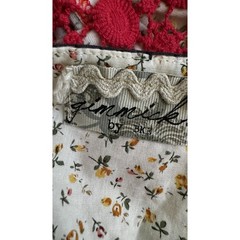 Boho Crochet Lace Tunic Top L Cotton Embroidered Fringe Ombre Floral Hippie Fun