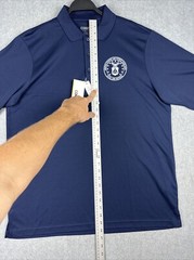 Core 365 Shirt Mens XL Navy Blue Golf Polo US Air Force Performance Military NWT