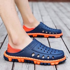 Men’s Summer Cave Shoes Outdoor Fashion Leisure Non slip Sea Side Vacation Outer
