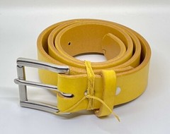 Richard Mason Belt, 1.5 inch, English Bridle Leather, Hypoallergenic SS Lot