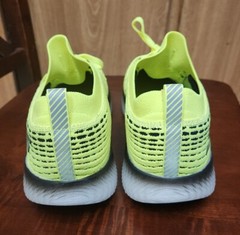 Skechers GoRun MaxRoad 4 Hyper burst Men’s running shoe Sz 12.5 Lime Black White