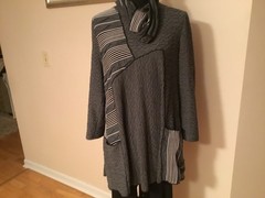 2 PISES SET BLENDED COTTON Small Dress With Leggings. Size Large. Brand:IC