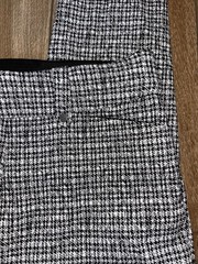 Maurices Women’s Dress Pants Black & White Houndstooth XS Regular