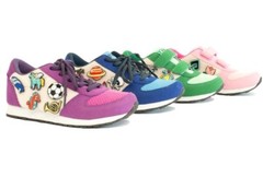 Kids Sneakers Shoes Boys Girls Green Blue Pink Purple 11 12 1 2 3 4 Customizable