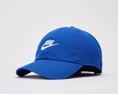 Nike Club Unstructured Futura Wash Adjustable Hat Royal Size L/XL FB5368-480 NEW