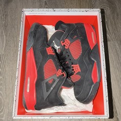 Jordan Air Jordan 4 Retro Black/Red “Red Thunder” CT8527-016 2022