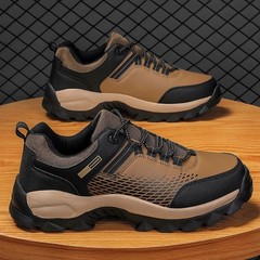Men’s waterproof hiking shoes, lightweight,suitable for outdoor walking,non-slip