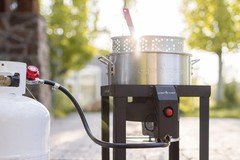 Camp Chef 30-qt Boil Pot and 10-qt Fry Pot with 1 -Burner Propane Electro|119280