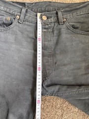 [Made in USA] 90s Levi’s 501 Black Denim W33 El Paso Factory
