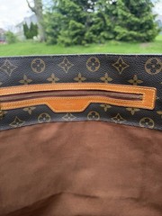 LOUIS VUITTON Cabas Alto Monogram XLarge Shoulder Tote Bag Brown Initials