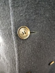 Tombolini 800€ Men’s Peacoat Size EU 52 ( L ) Made in Italy