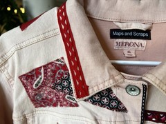 RWBY Anime Custom Patchwork Jean Jacket