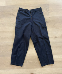 Dickies Men’s Navy Cotton Twill Cargo Pants Regular Fit Straight Leg 34
