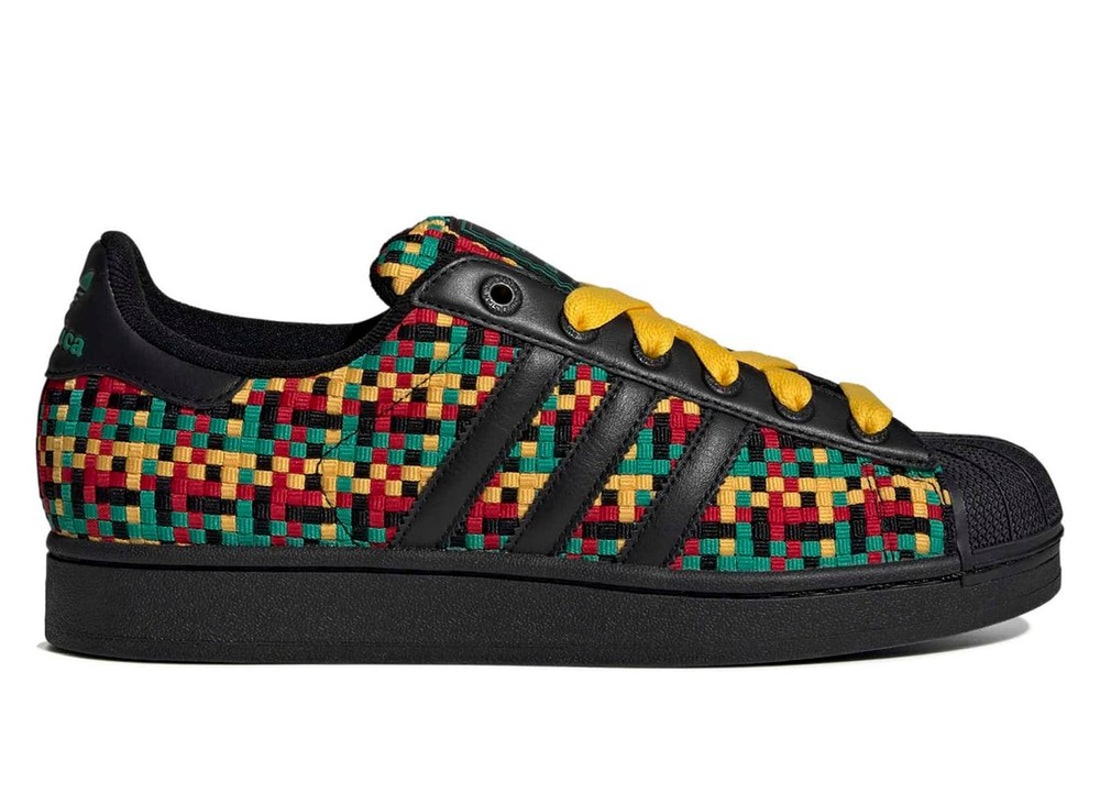 Adidas Superstar 2 “Jamaica” Bob Marley Colorway Size 7.5 IH9785 *Without Box*