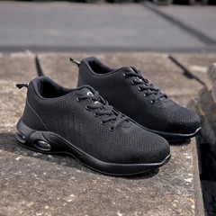 Men’s Safety Work Shoes Breathable Puncture Boots Anti Slip Indestructible Shoes