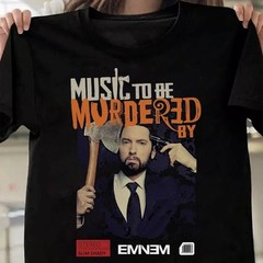 Eminem Music to Be Murdered By Gift For Fans Unisex S-5XL Shirt 14D403