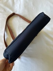 The Sak Esperato Nylon Crossbody Purse Bag Navy Blue Travel Organizer