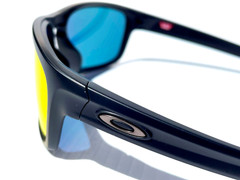 NEW Oakley SLIVER STEALTH Black POLARIZED Ruby Lens Sunglass 9408-06