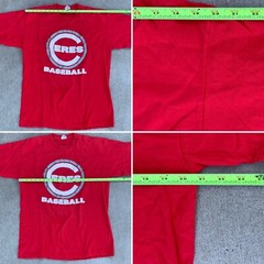 Vintage Ceres Baseball T-Shirt long sleeve single stitch made in USA sz 46 XL 48