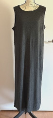 Ronni Nicole Black/Gray Maxi Sleeveless Dress Size Large