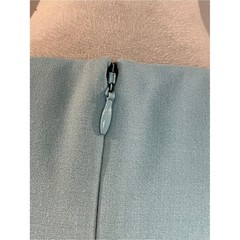 Calvin Klein Black Sheath Dress with Light Blue & Turquoise Panels