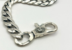 Gothic Biker Wallet Chain Silver Tone Jeans Pants Chain 15.7in【ZKWCN40】