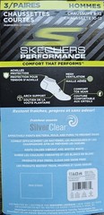 Skechers Performance Men’s 3 Pack Low Cut Socks.