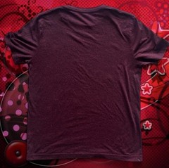 Y2K Dark Red Space Y2k Tshirt Print Size M Apt.9