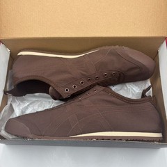 Onitsuka Tiger MEXICO 66 SLIP-ON 1183B603 202 Dark Brown Men Unisex Shoes