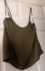 Women’s Olive Green Cami Top EU Size 40 New With Tags NWT