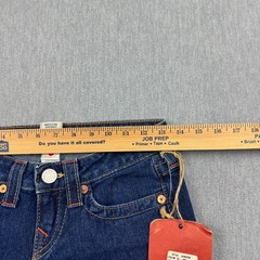 Vintage True Religion Jeans Women 26 Blue Becky Denim Bootcut Made in USA