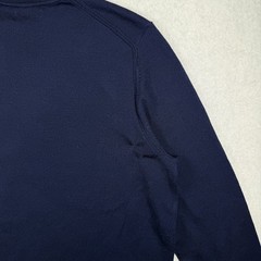 Reserve Australia Merino Wool Jumper Mens M Navy V Neck Knit Sweater Pure Wool