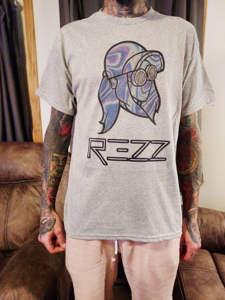 Rezz Shirt EDM Shirt Sublimated Ink Won’t Crack Or Peel. Men’s Choose Any Size